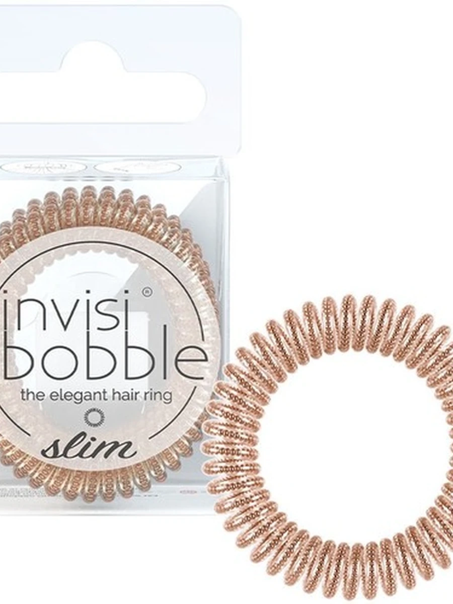 Invisibobble 3308 Slim Bronse and beads