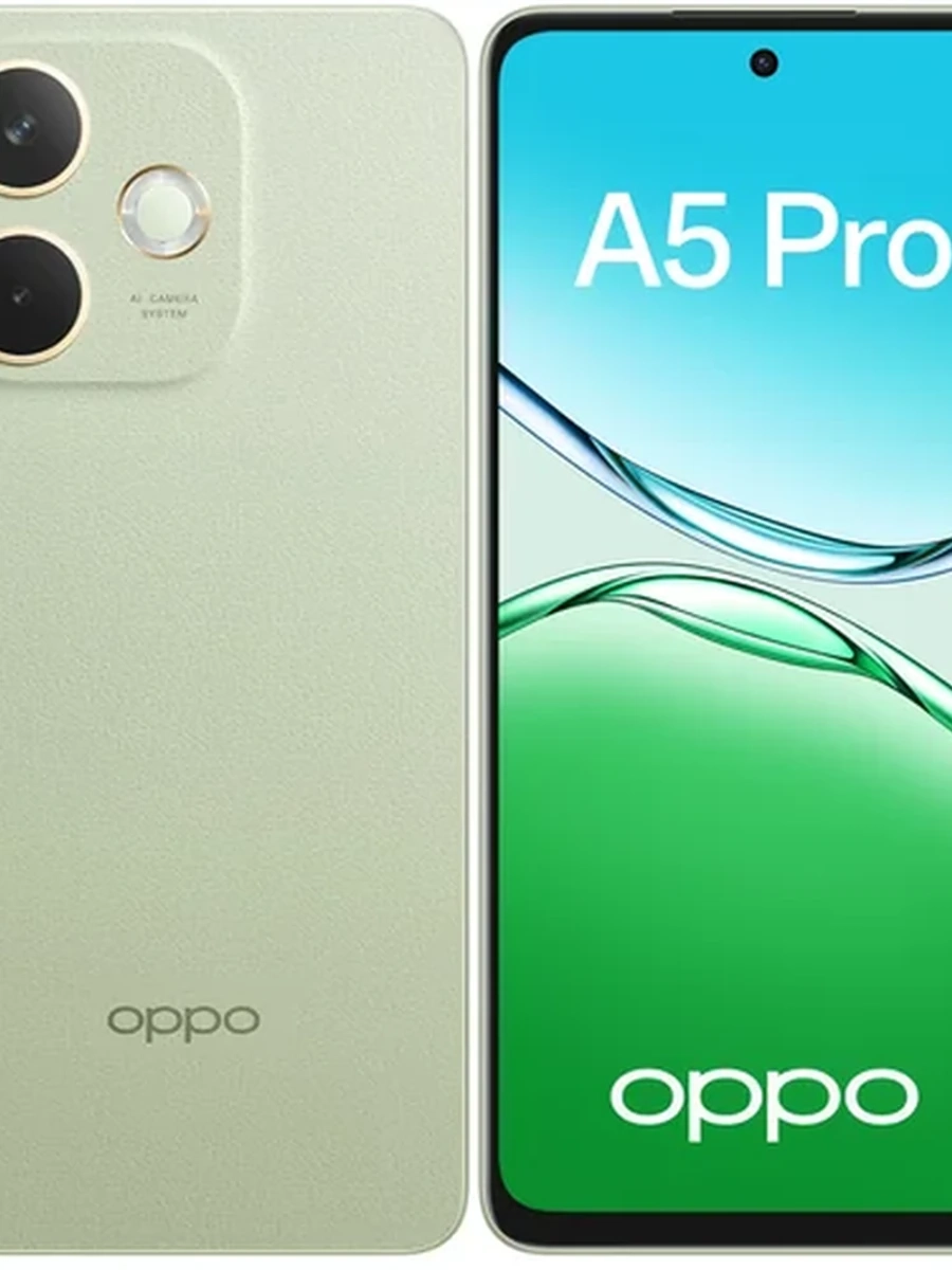 Смартфон OPPO A5 Pro 256 ГБ зеленый