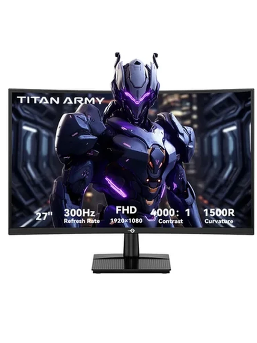 Монитор Titan Army C27A1H 27" 300Hz VA Curved 1ms Full HD 2xHDMI 2xDP