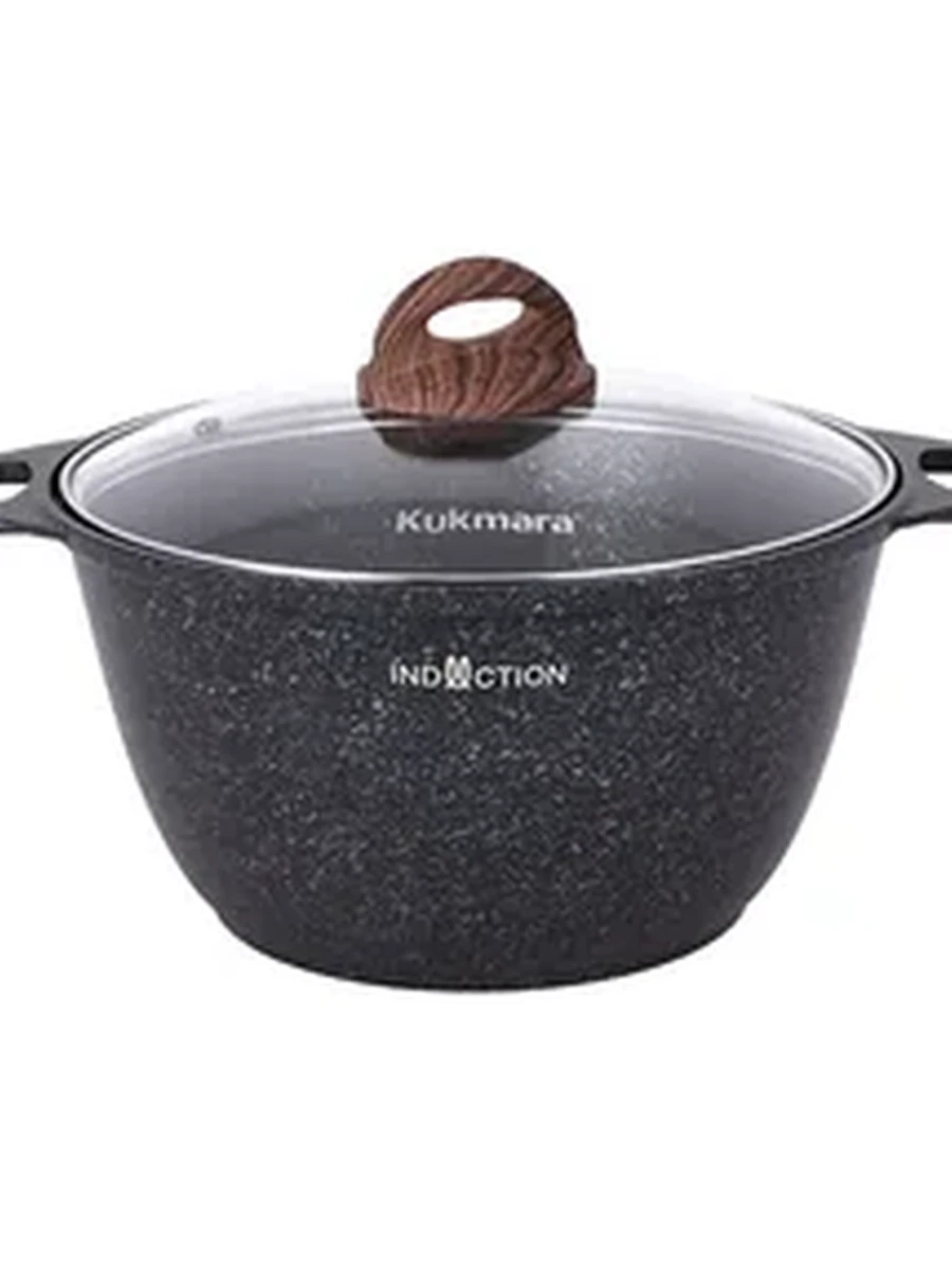 Кастрюля Kukmara 4 л из серии Granit Ultra Induction (Blue)