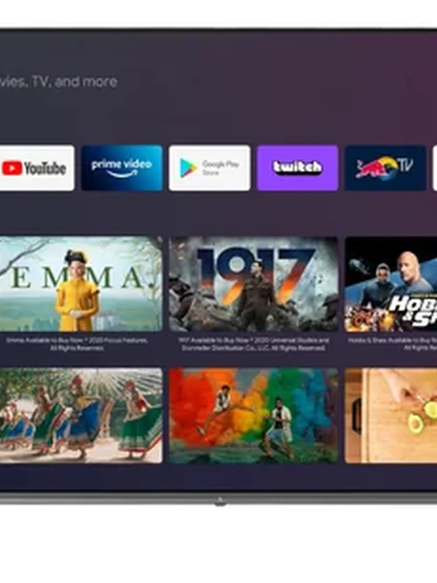 50" (127 см) Телевизор DEXP A501 серый