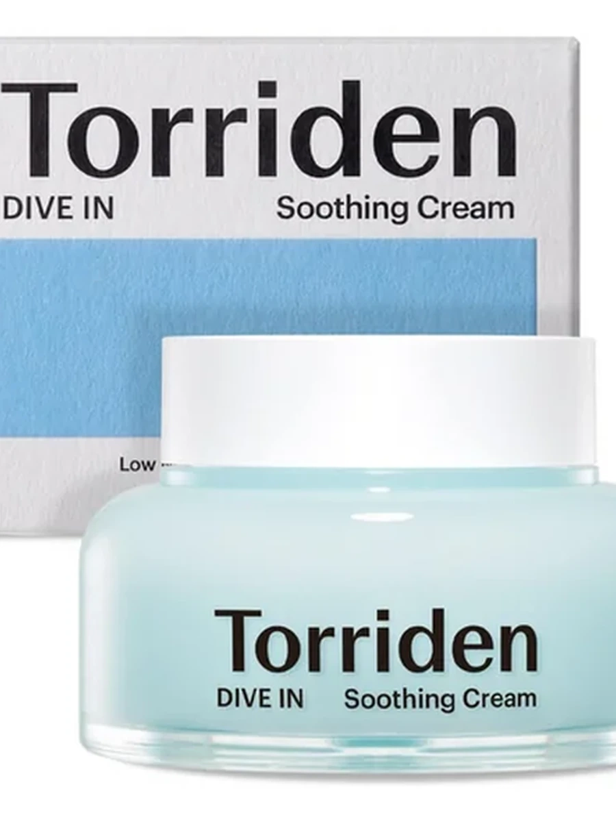 Успокаивающий крем для сухой кожи torriden dive in soothing cream