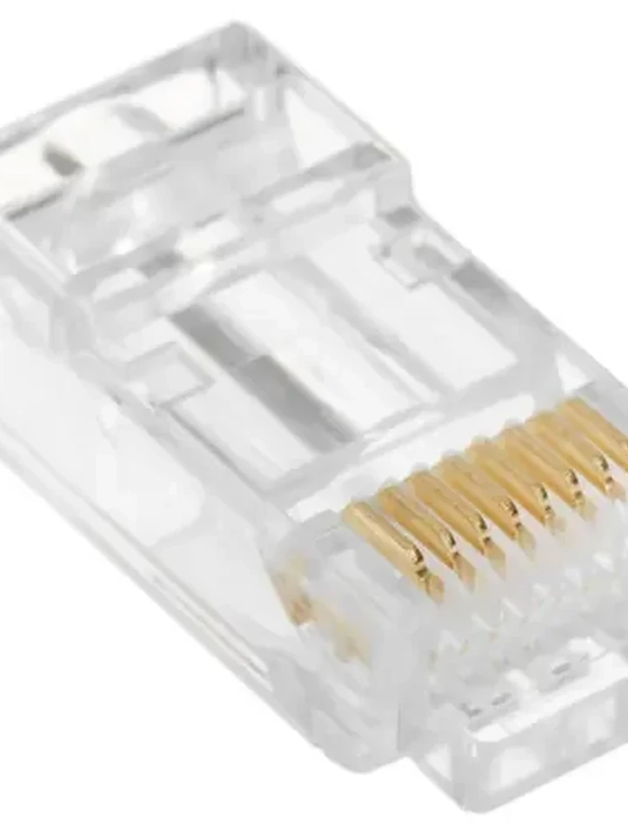 Разъем сквозной Aceline [RJ45, 8P8C, кат. 6a, 100 шт]