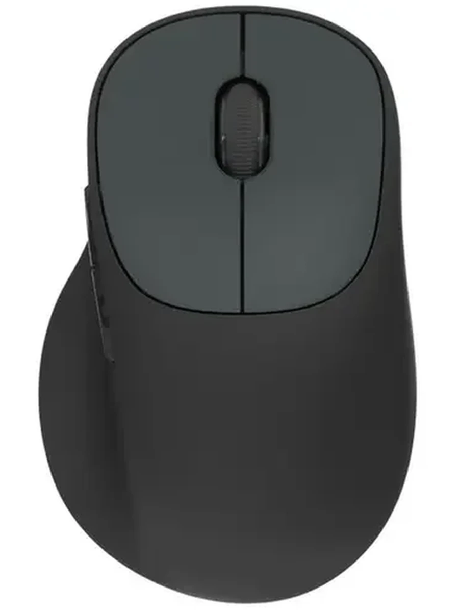 Мышь беспроводная Xiaomi Wireless Mouse 3 Color Comfort Edition BHR08JICN [1200 DPI, silent, бок. кн., 65гр, АА] Black
