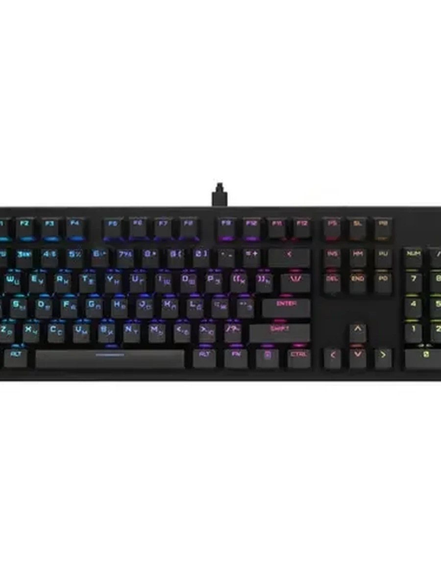 Клавиатура проводная ARDOR GAMING Blade V2 (AG-ODM-BV2-PLUM-B) [механическая, ARDOR Plum, 104кл, PBT, RGB] Черная