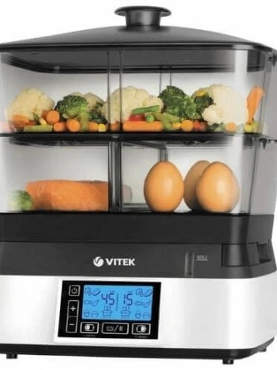 Пароварка Vitek VT-1560 BK