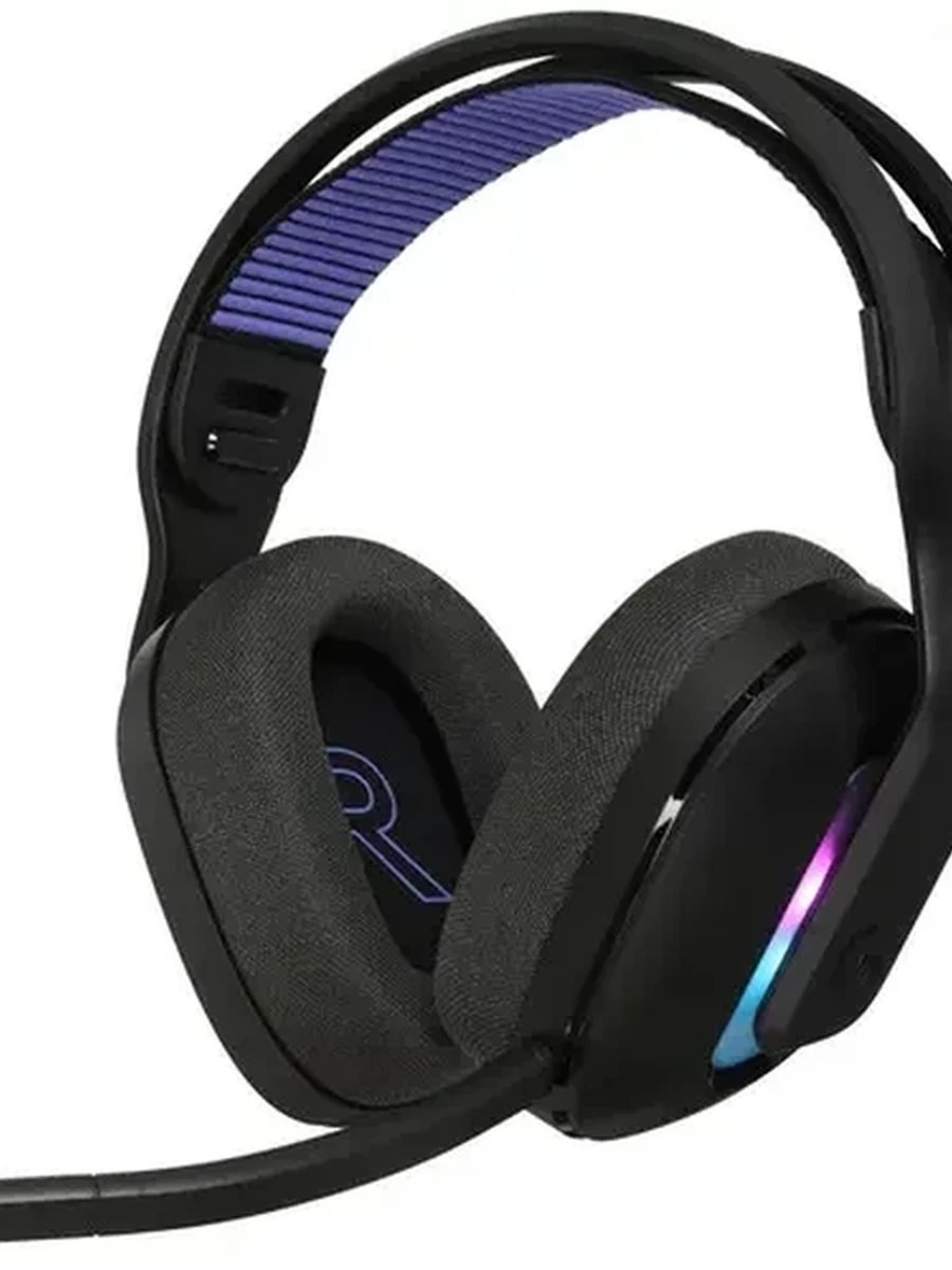Наушники беспроводные Logitech G522 LIGHTSPEED black [охватывающие, съём.микр., 20-20000Гц, 39 Ом, 97дБ, 2.4G+BT+USB, чёрный] - CN