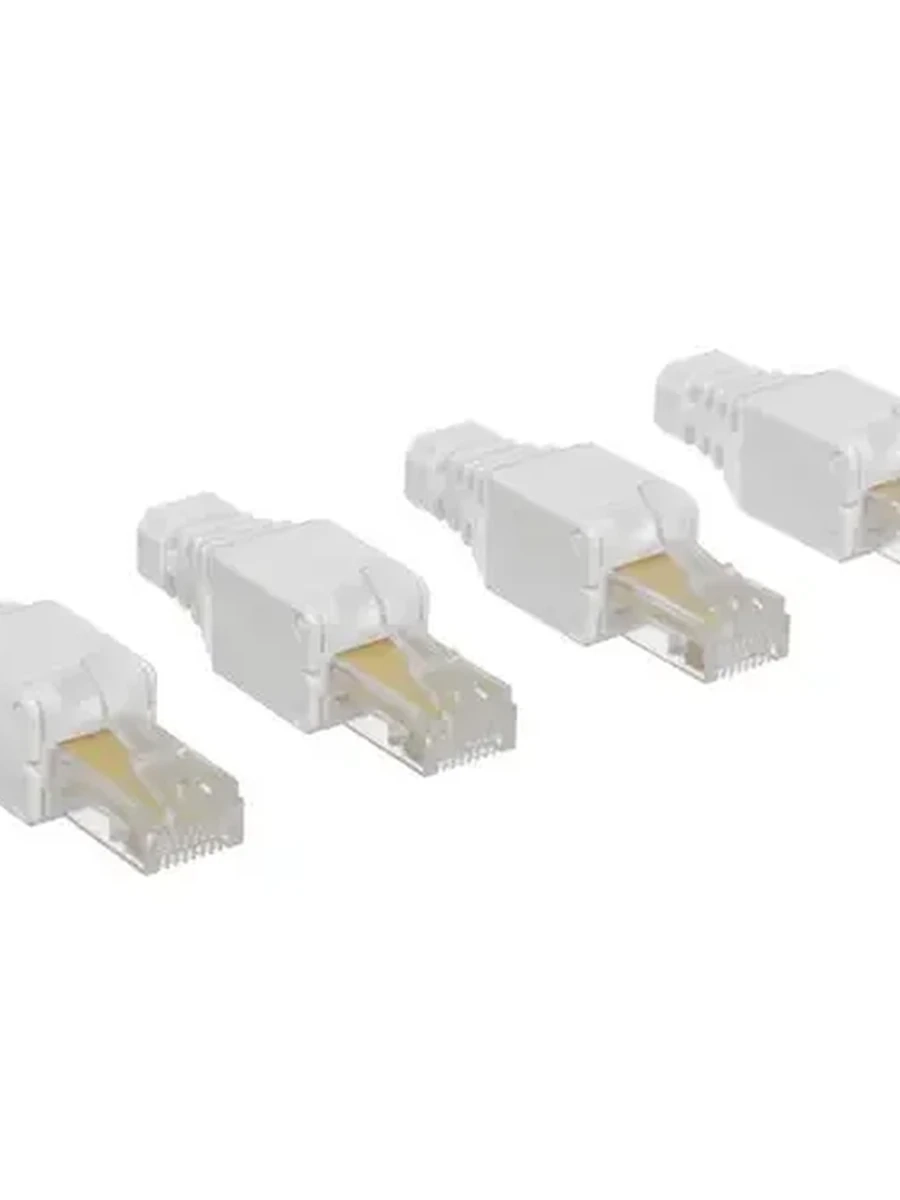 Разъем быстрозажимной Aceline [RJ45, 8P8C, кат. 5e, 4 шт]