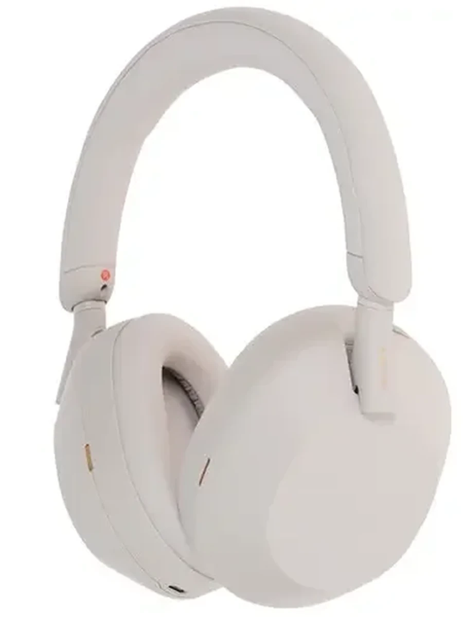 Наушники беспроводные Sony WH-1000XM5 Silver [охватывающие, ANC, Bluetooth 5.2, AUX, микр., LDAC, до 40 ч, серый]_1