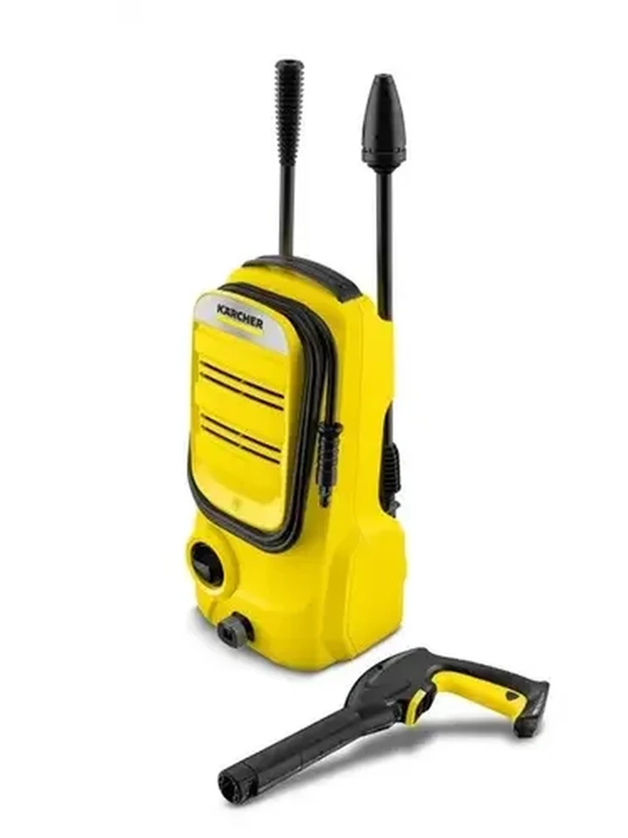 Мойка высокого давления Karcher K 2 Compact  [1400 Вт, 360 л/ч, 110 Бар, 4 м, забор воды водопровод, 3.74 кг]