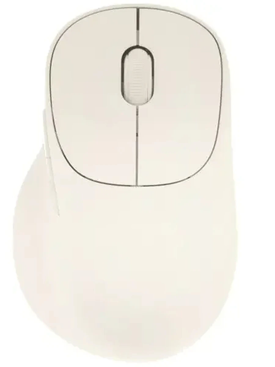 Мышь беспроводная Xiaomi Wireless Mouse 3 Color Comfort Edition BHR06JJCN [1200 DPI, silent, бок. кн., 65гр, АА] White