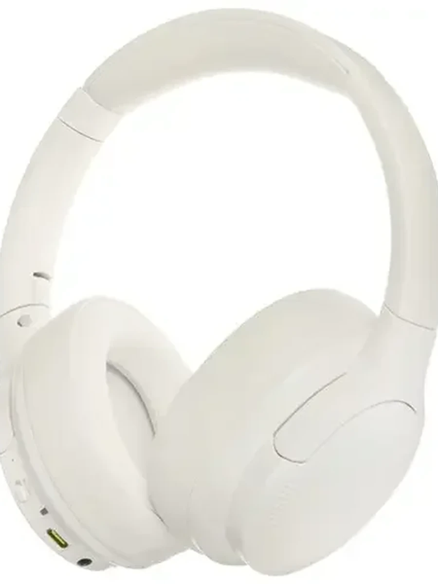 Наушники беспроводные Baseus Bass BH1 Lite Starlight Off-White [охватывающие, складные, Bluetooth 5.4, микр., до 60 ч., белый]