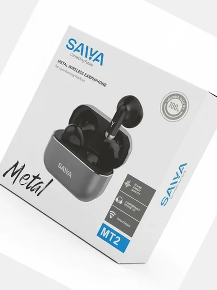 Беспроводные наушники Saia Metal