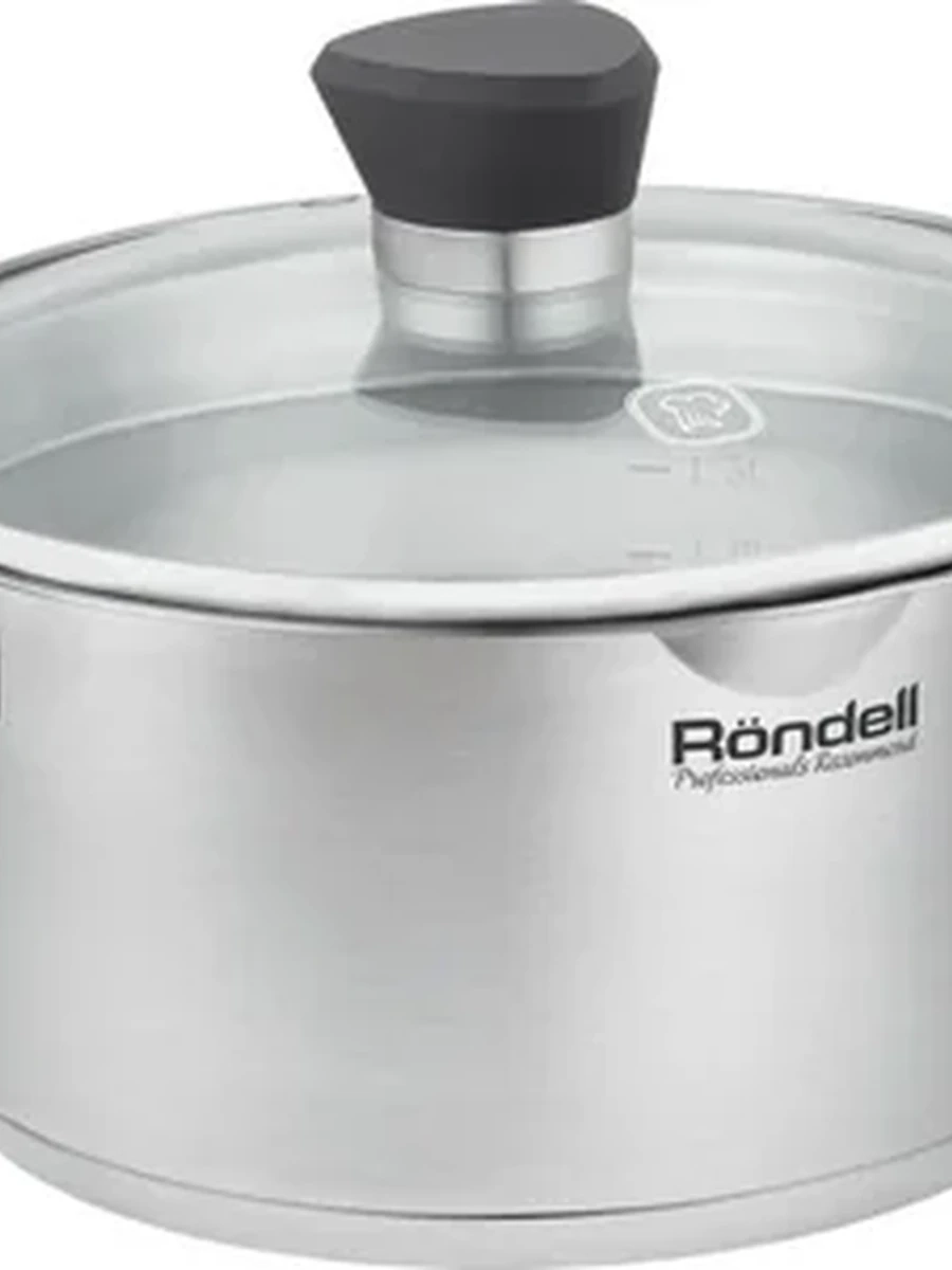 Кастрюля с крышкой Rondell RDS-1948 Strike Grey Ultra