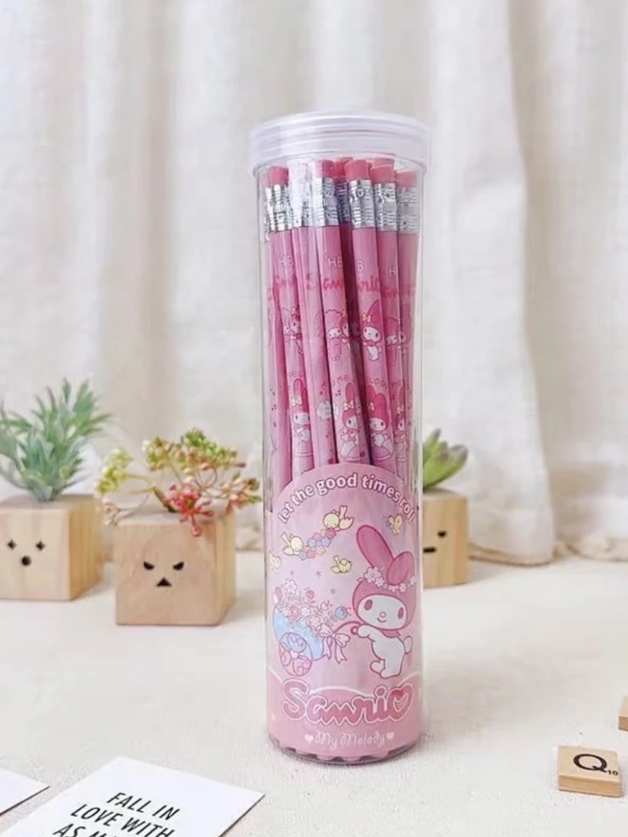 Карандаш Kuromi розовый, HB, 2 шт