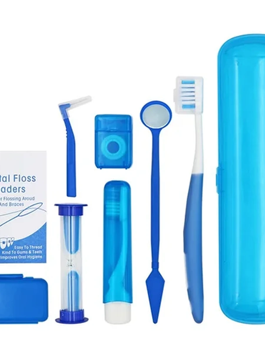 Ортодонтический набор для брекетов OralPick, 8 предметов