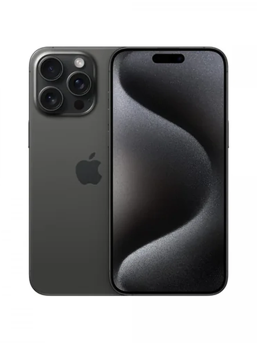 Iphone 15 pro max 256gb черный титан