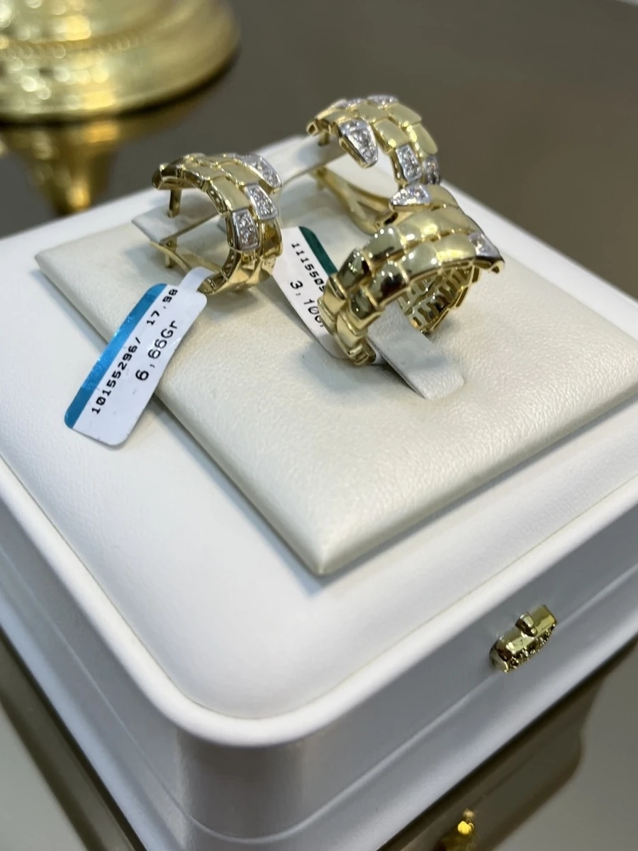 Алтын 184833904 вес 9.76 г золото, фианит