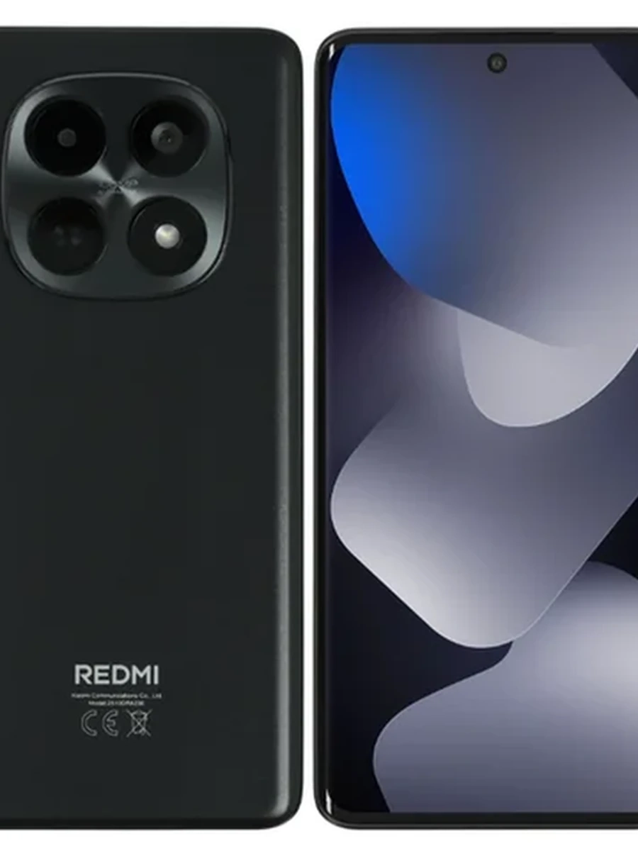 Смартфон Xiaomi REDMI Note 15 256 ГБ черный