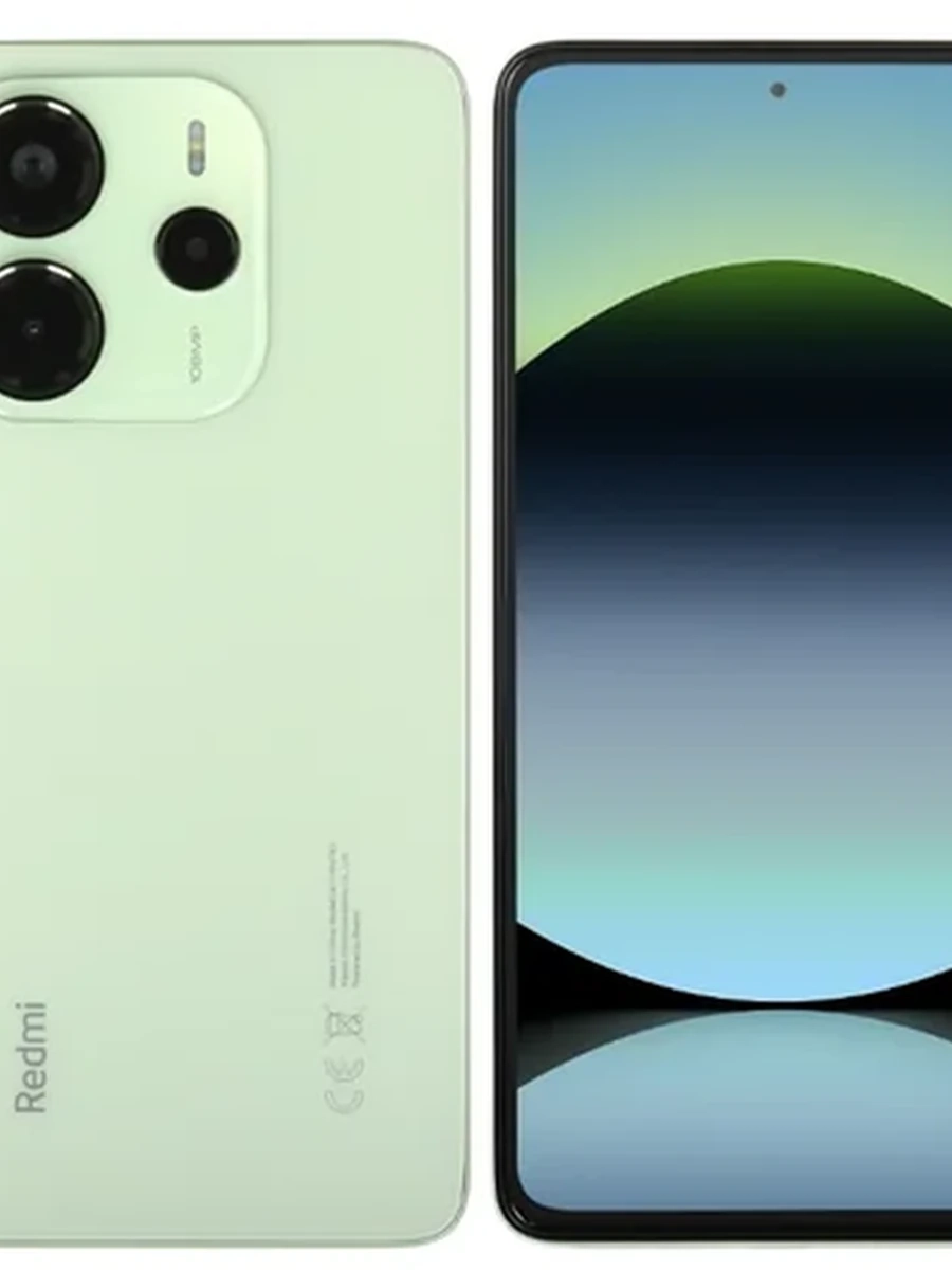 Смартфон Xiaomi Redmi Note 14 128 ГБ зеленый