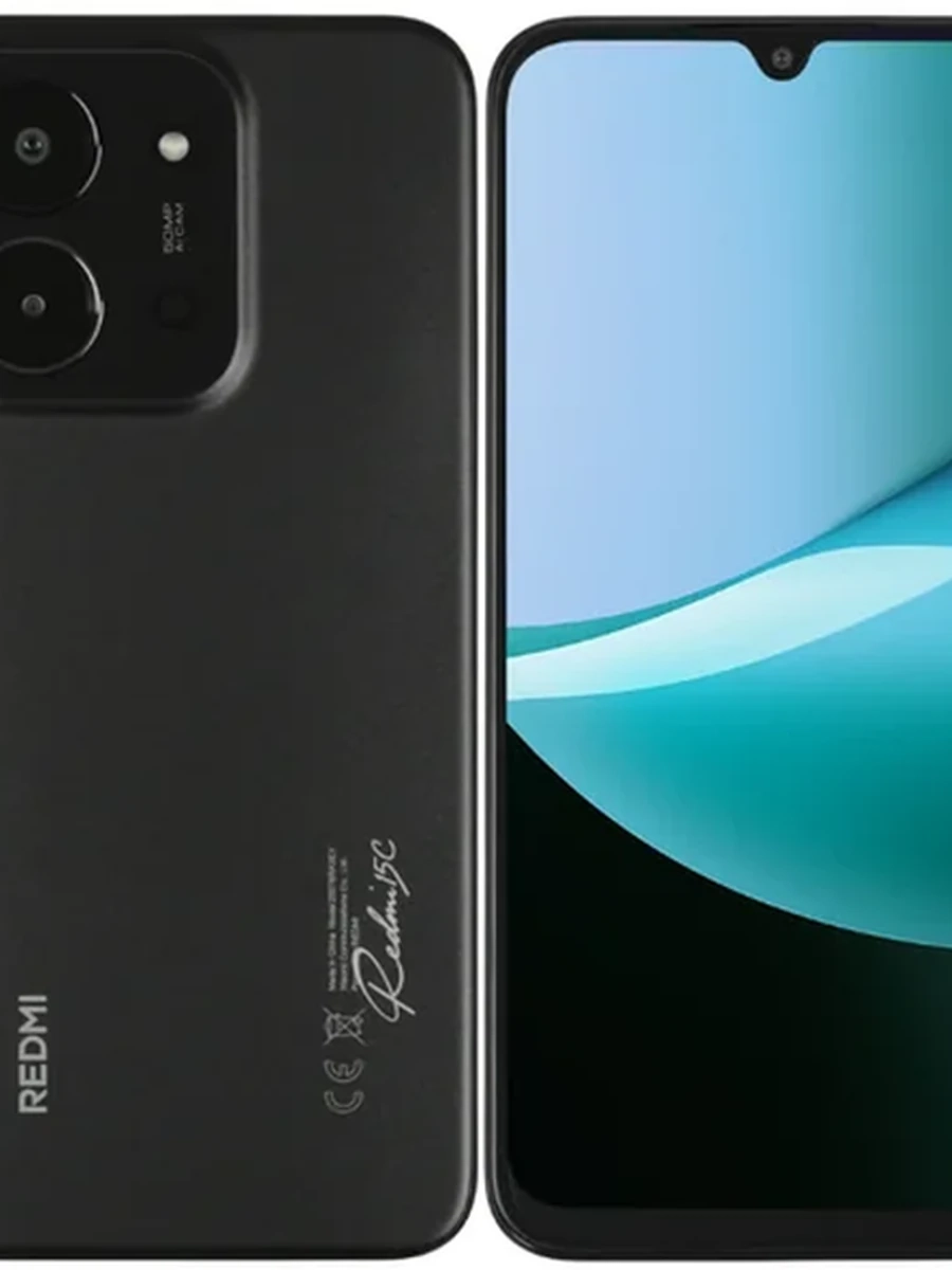 Смартфон Xiaomi REDMI 15C 256 ГБ черный