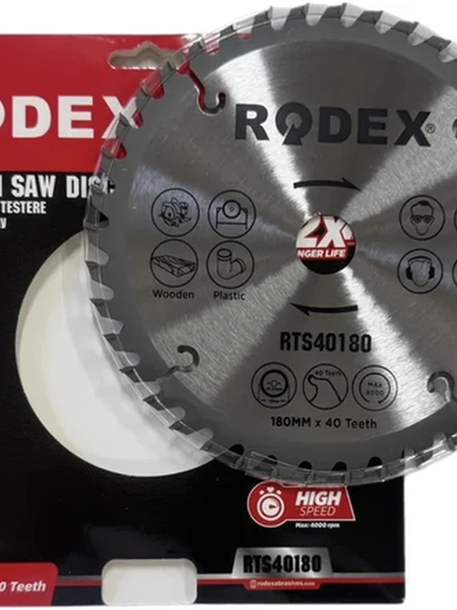 Отрезной диск по дереву RODEX (Оригинал)
