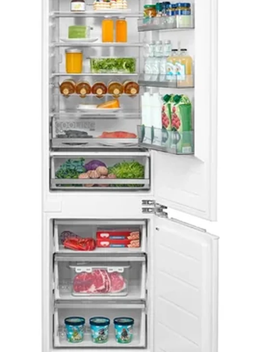 Встраиваемый холодильник Midea MDRE416FGE01M, No Frost, Инверторный