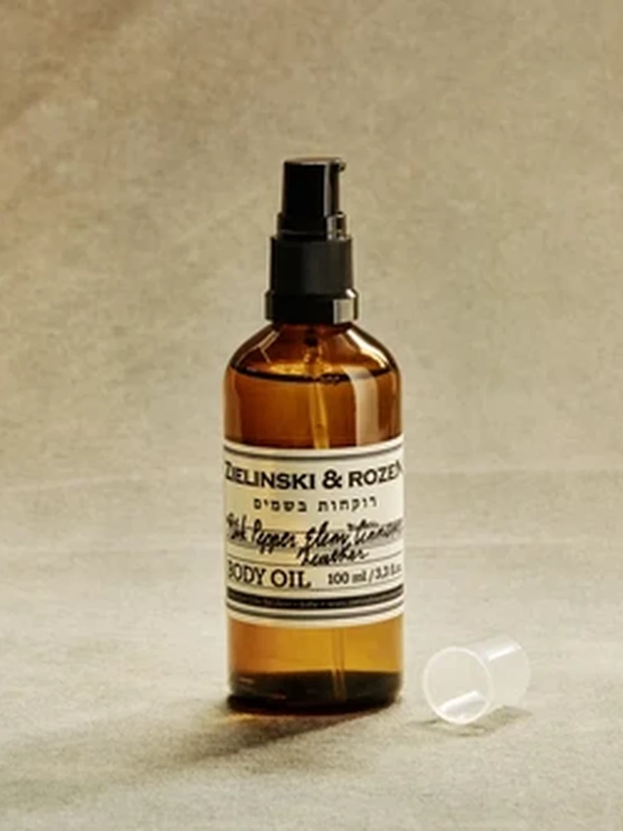 Масло для тела Розовый перец, Элеми, Корица, Кожа