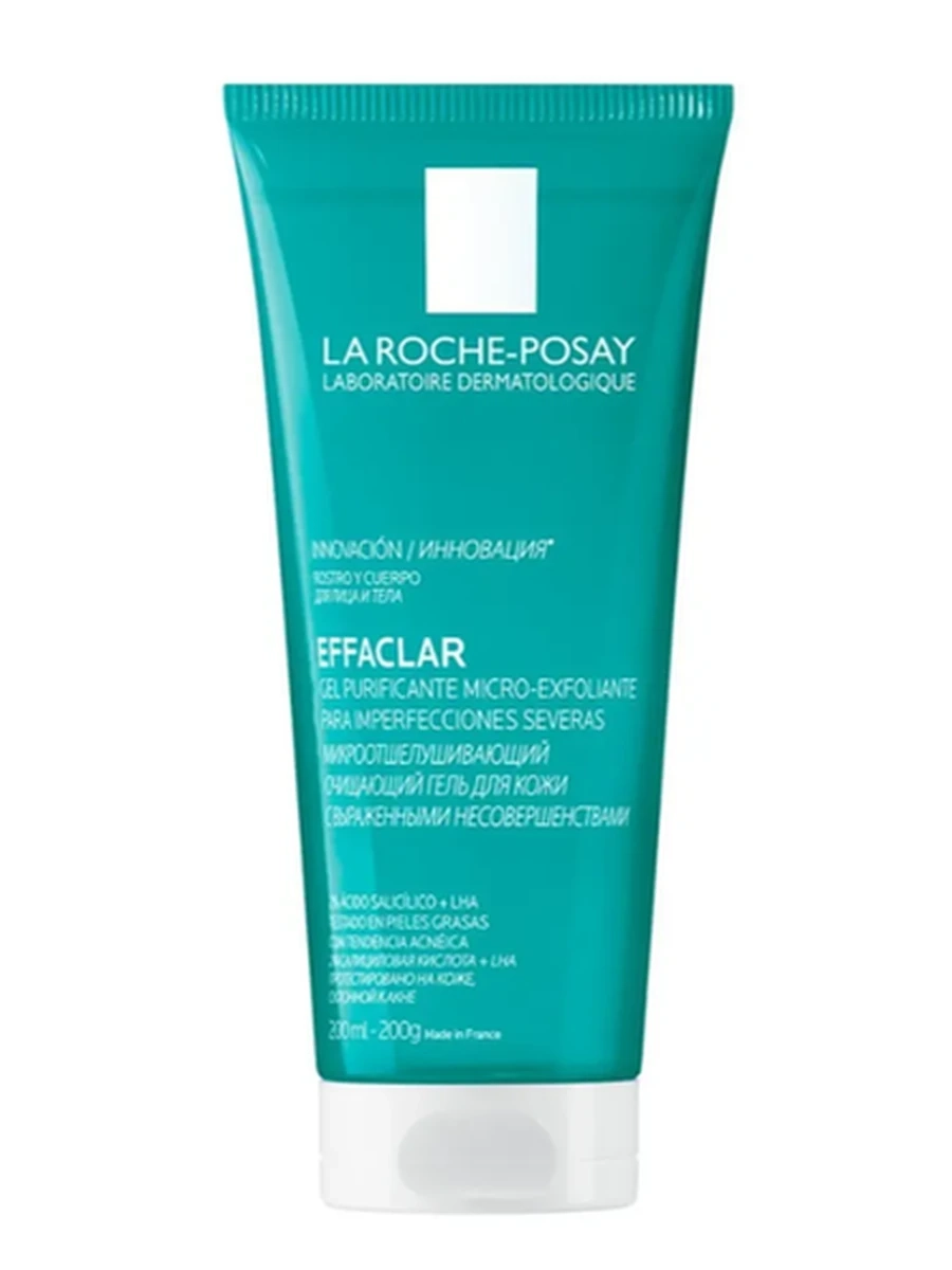 LA ROCHE-POSAY EFFACLAR гель.микроотш. .200мл