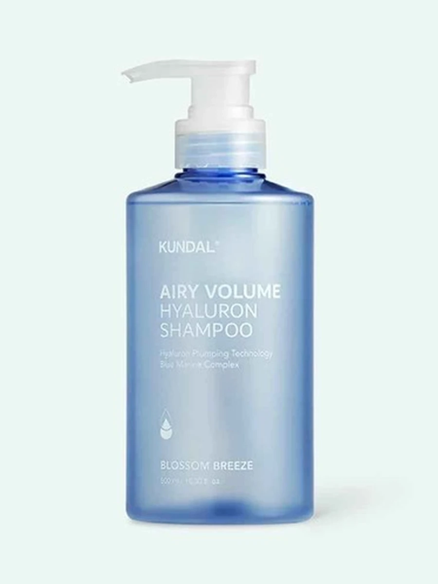 KUNDAL Airy Volume Hyaluron Blassom Breeze Шамп..500мл