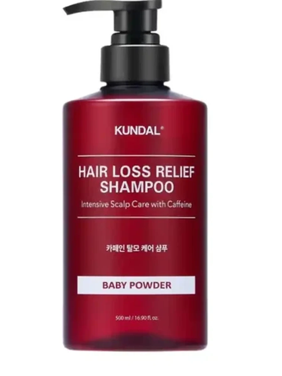 KUNDAL Scalp Care+Caffein Baby Powder Шамп.для волос.500мл