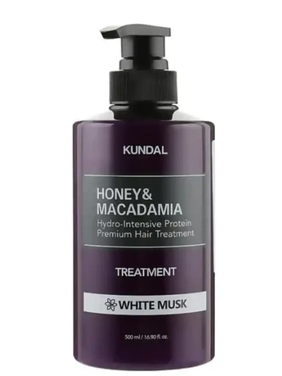 KUNDAL Honey/Macadamia White Musk Кондиц.для волос.500мл