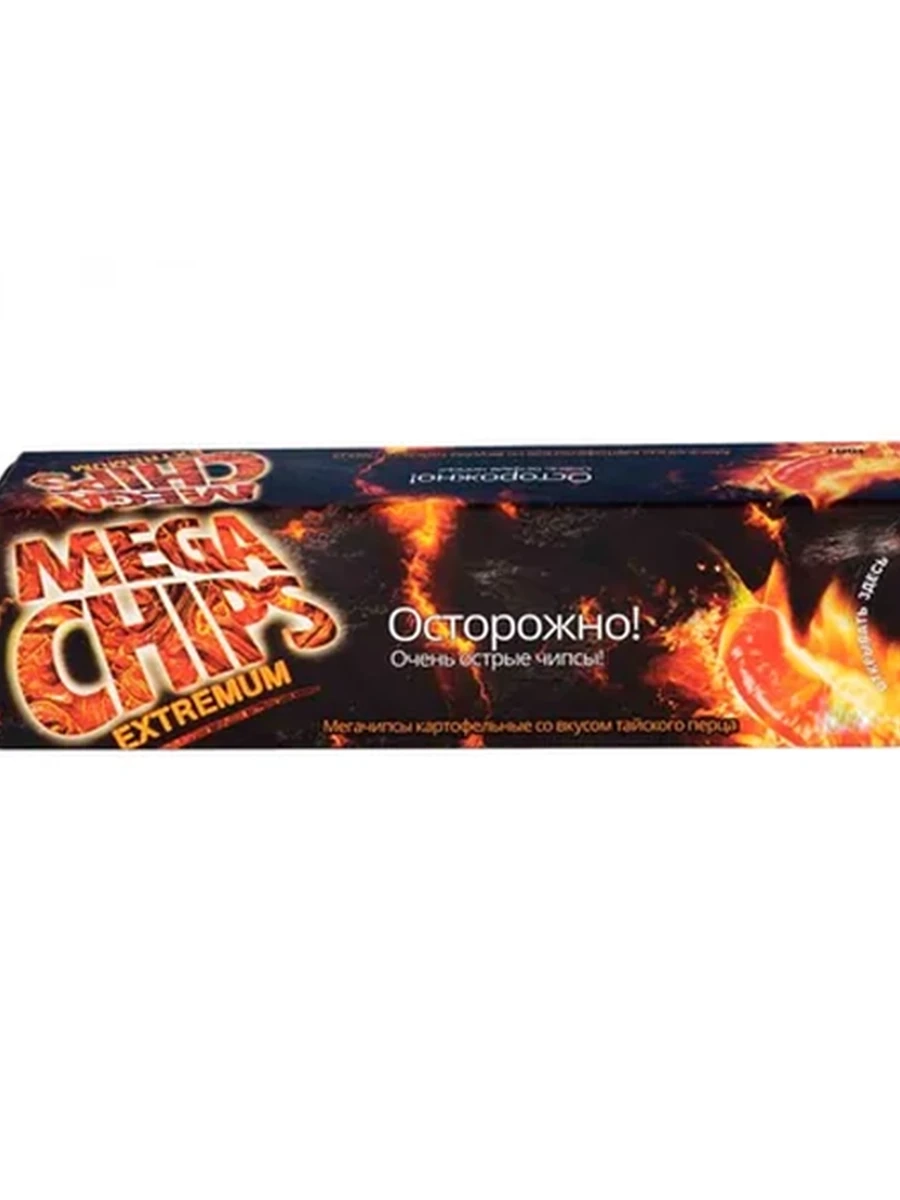 ЧИПСЫ MEGACHIPS EXTREMUM СО ВКУСОМ ТАЙСКОГО ПЕРЦА 100ГР