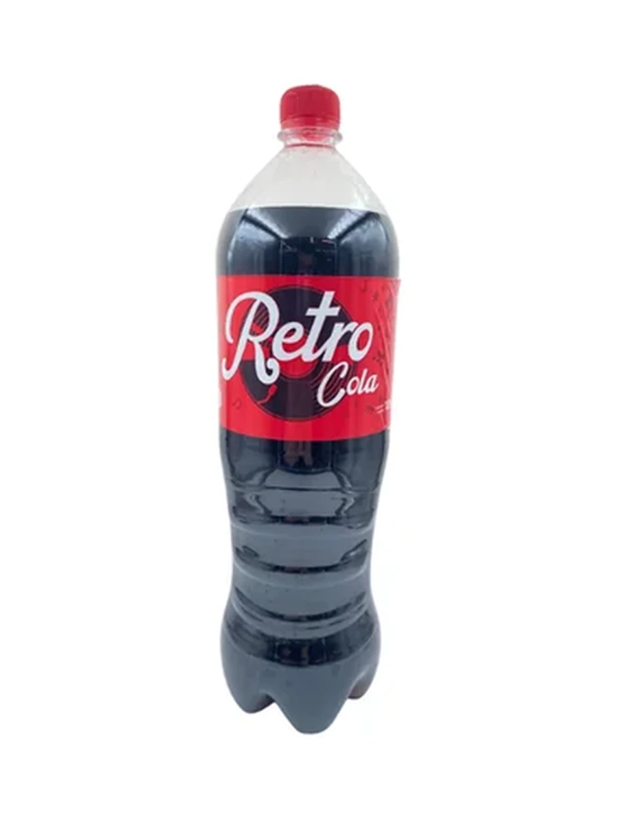 НАПИТОК RETRO COLA Б/А ГАЗ. 1,8Л ПЭТ