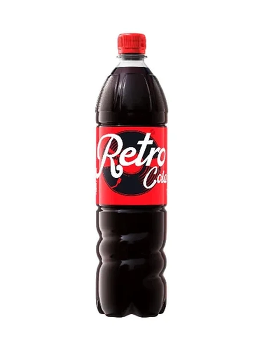 НАПИТОК RETRO COLA Б/А ГАЗ. 1,35Л ПЭТ