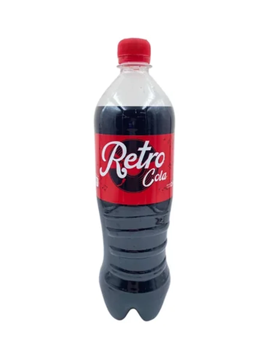НАПИТОК RETRO COLA Б/А ГАЗ. 0,9Л ПЭТ