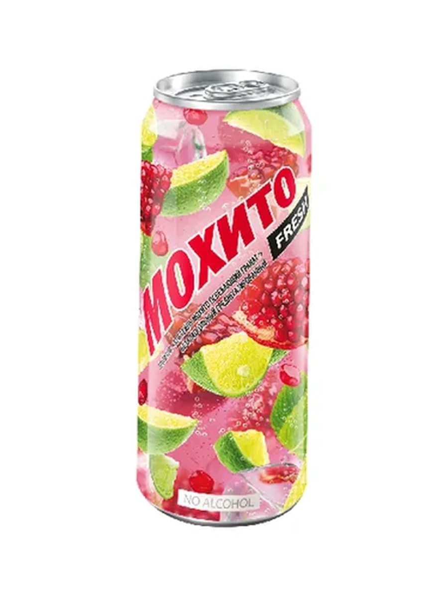 НАПИТОК MOJITO ГАЗ. ГРАНАТ 450МЛ Ж/Б