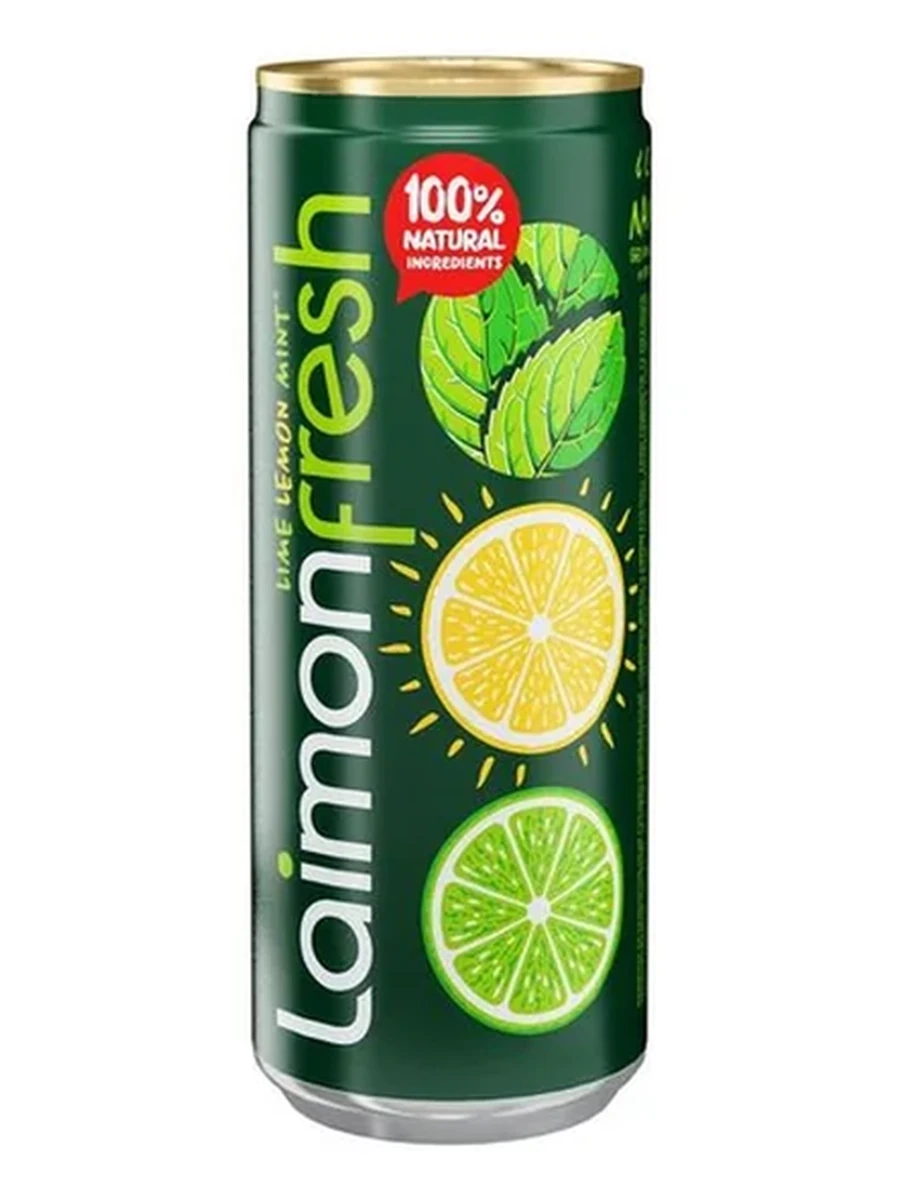 НАПИТОК ГАЗИРОВАННЫЙ LAIMON FRESH С ЯГОДАМЫ 0,33Л