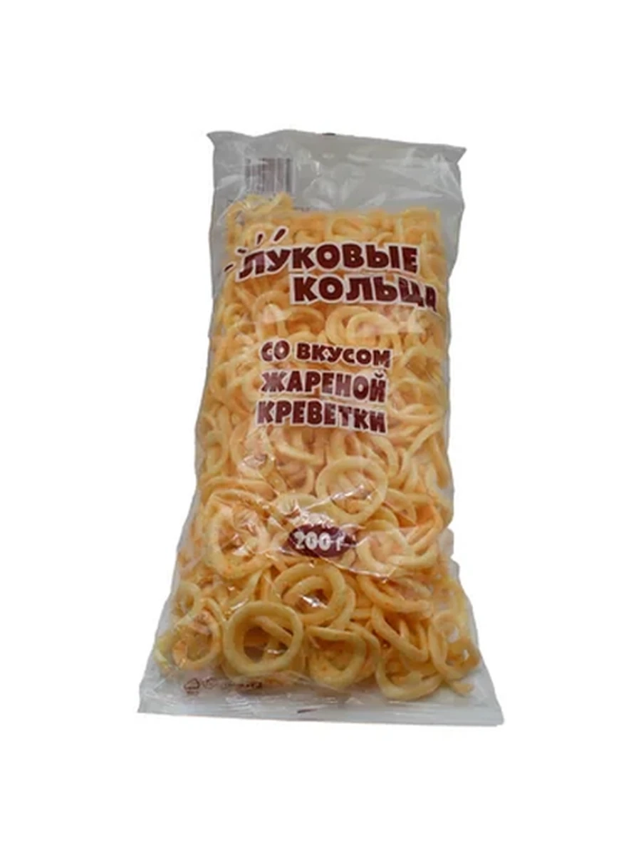 ЛУКОВЫЕ КОЛЬЦА MINI FREE ЖАРЕНАЯ КРЕВЕТКА 200ГР