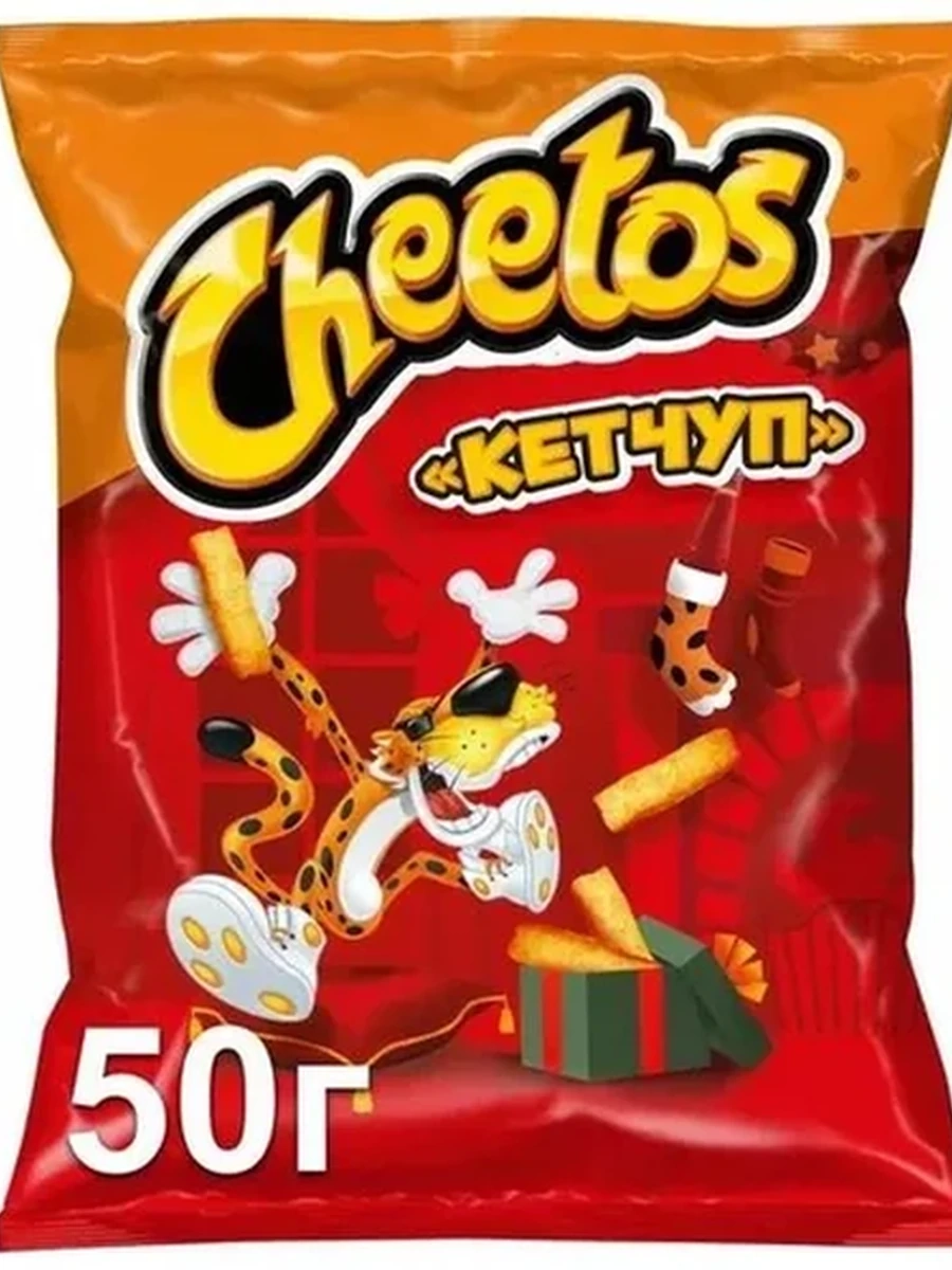 ЧИПСЫ CHEETOS КЕТЧУП 50ГР