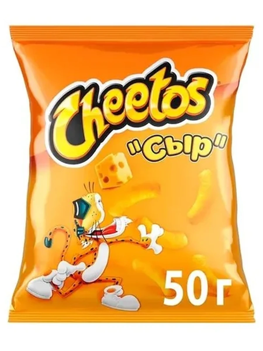ЧИПСЫ CHEETOS СЫР 50ГР