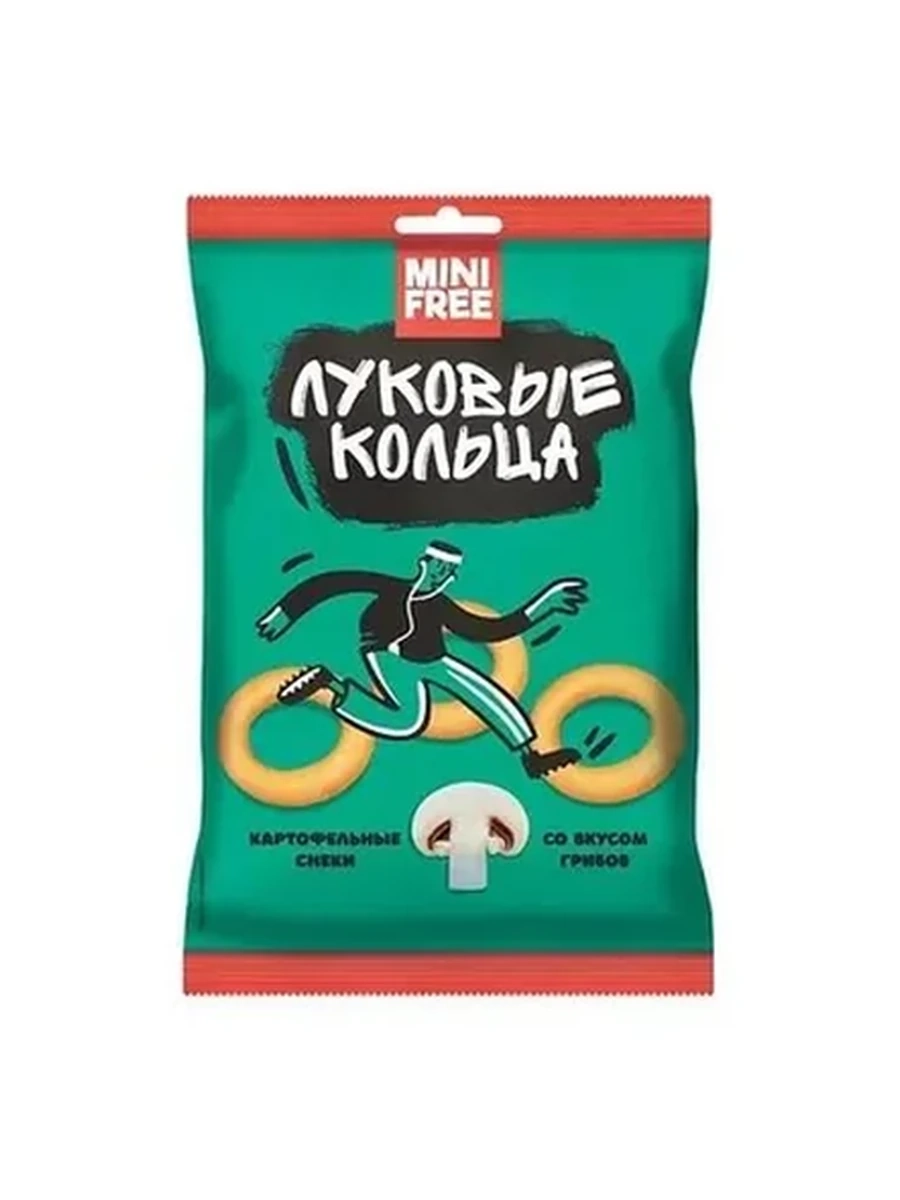 Кольца луковые Mini Free грибы 45гр