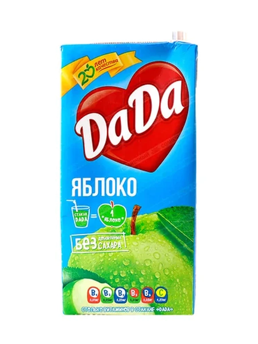 Сок DaDa яблоко 1,9л