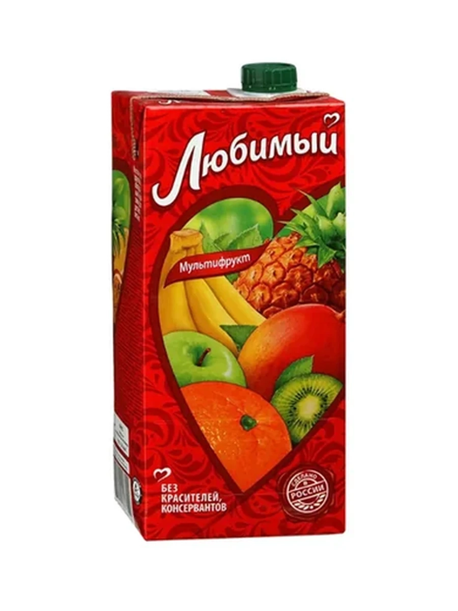 Нектар Любимый мультифрукт 0,95л