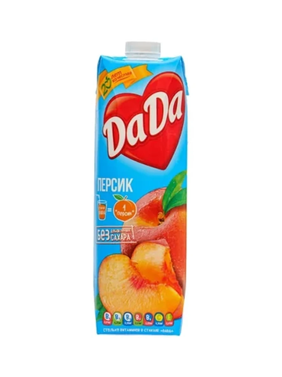 Нектар Da-Da персик 0,95л