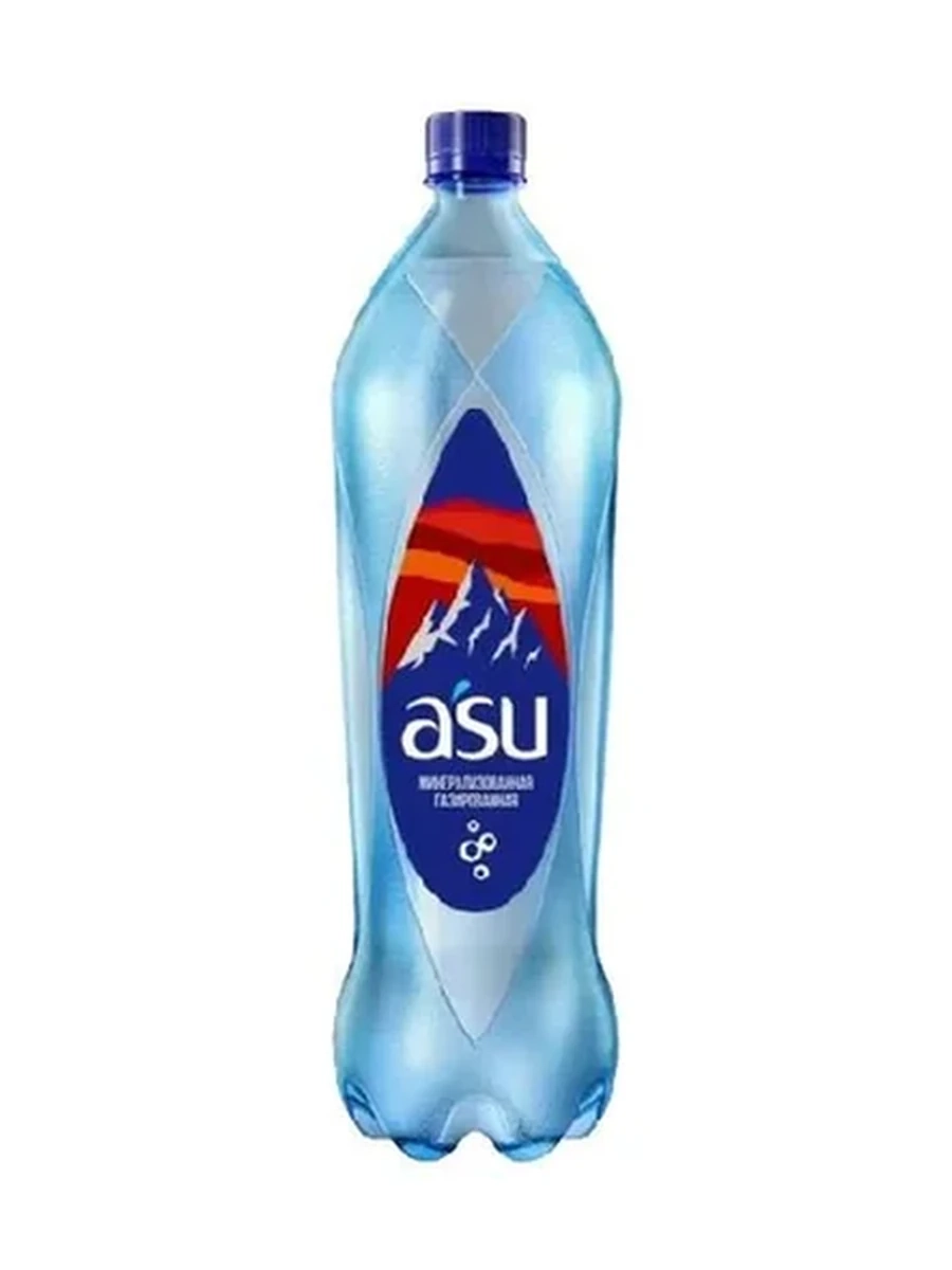 ВОДА А'SU ГАЗИРОВАННАЯ ПЭТ 1,5Л