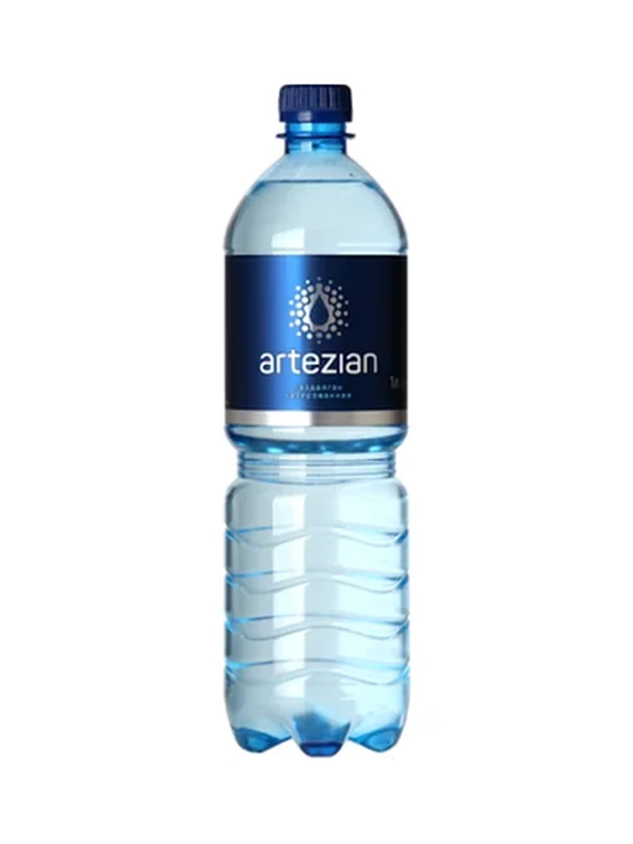 Вода Артезиан с газом 1л