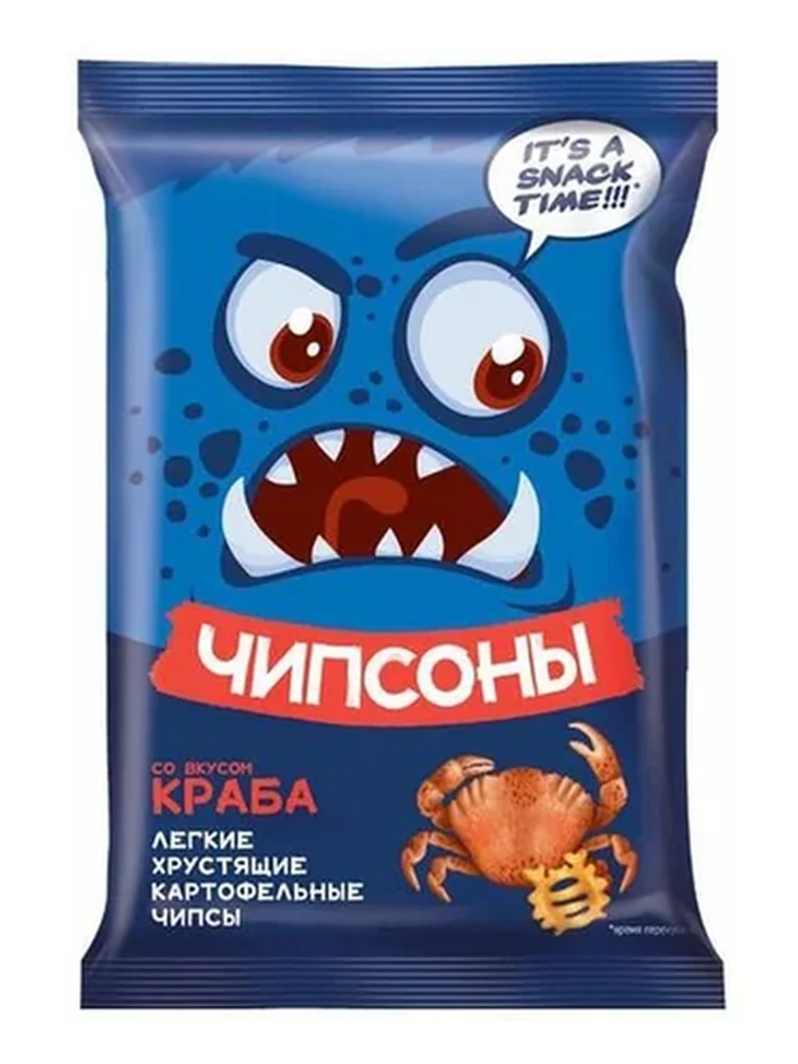 Чипсоны краб 40гр