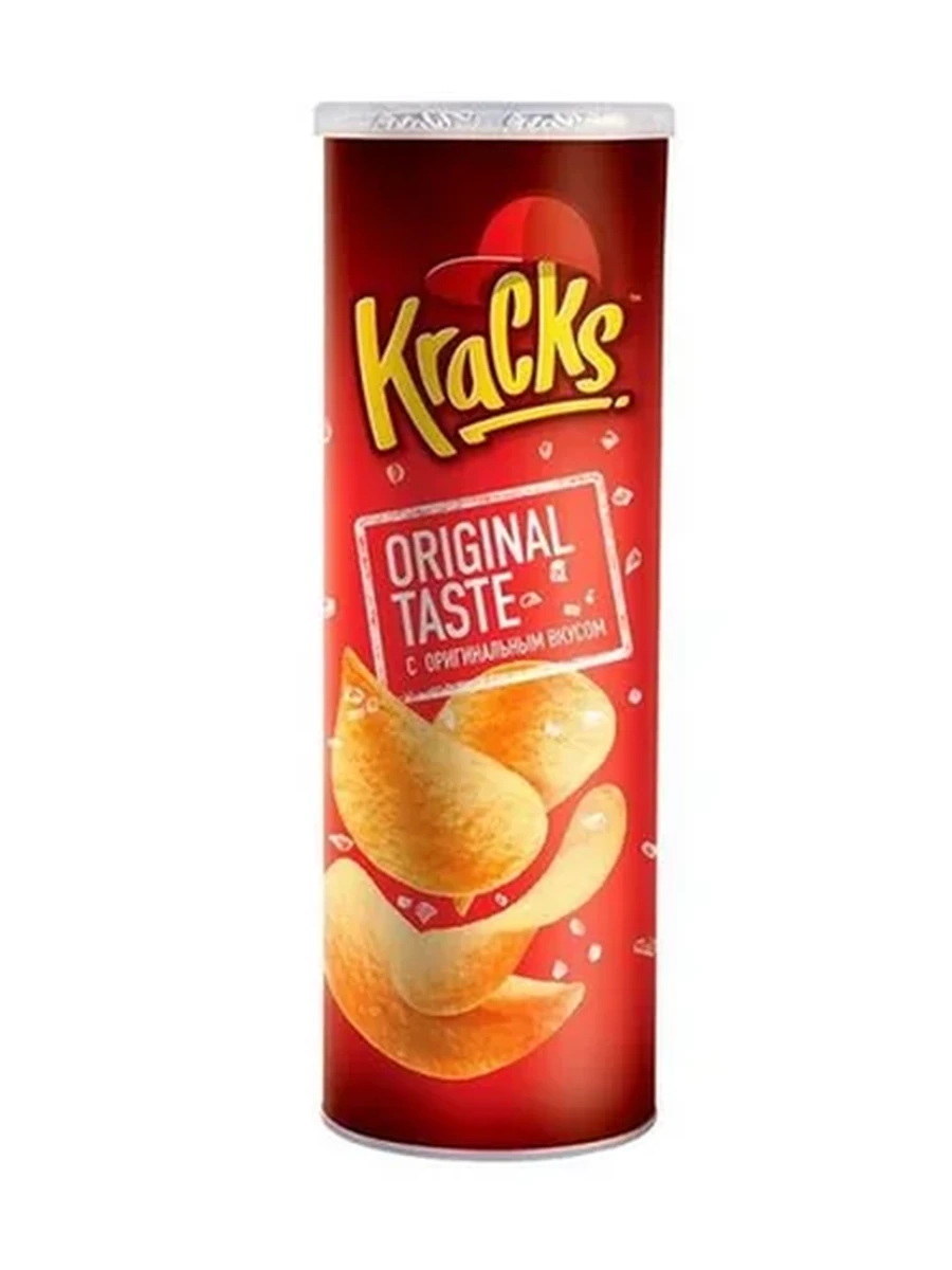 ЧИПСЫ KRACKS ОРИГИНАЛЬНЫЕ БАНКА 160ГР