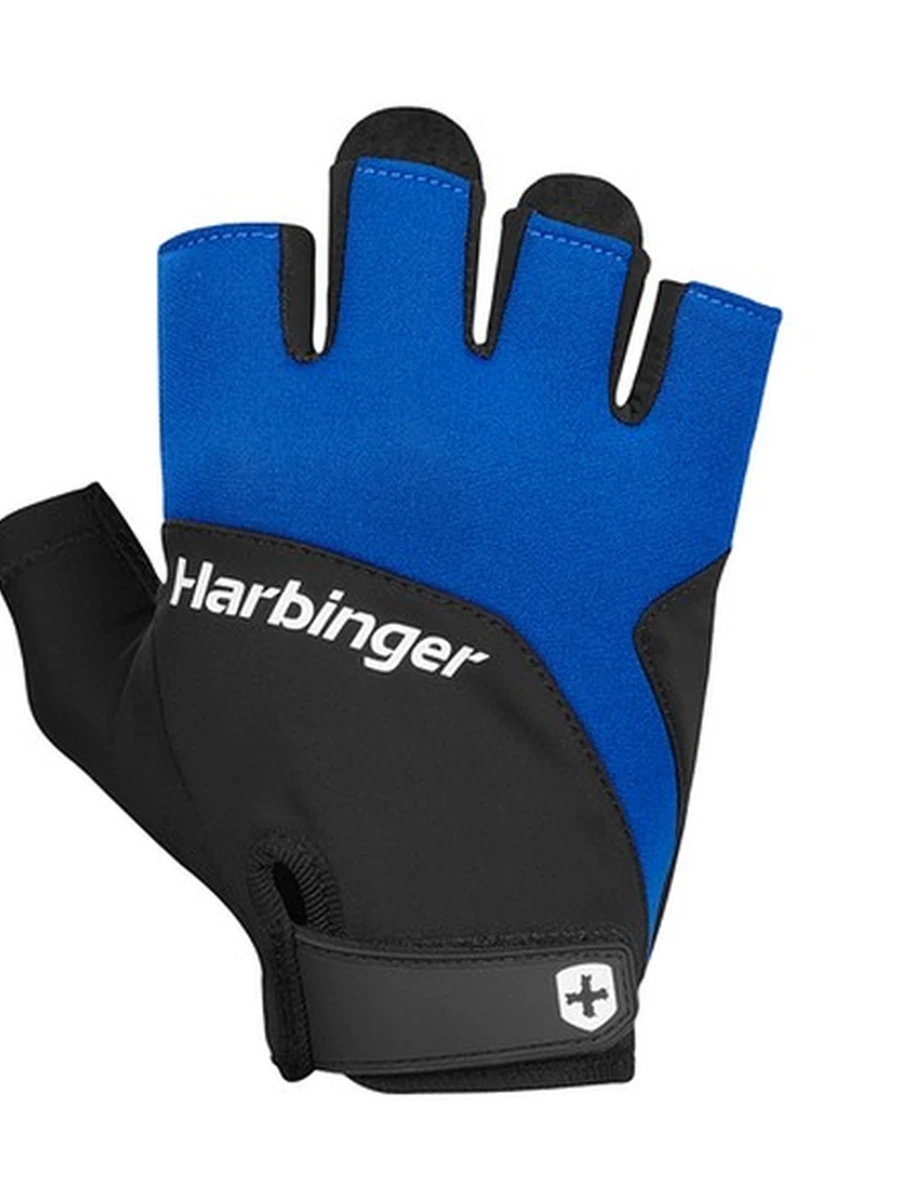 Перчатки для фитнеса Harbinger Training Grip 2.0, унисекс, синие - S